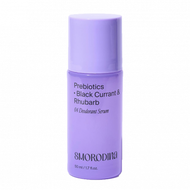 Дезодорант-сыворотка с пребиотиками Prebiotics Black Currant/Rhubard SmoRodina